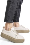 PANTOFI SPORT BEJ PIELE NATURALA 2S7721