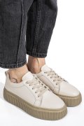 PANTOFI SPORT BEJ PIELE NATURALA 2S7721