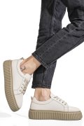 PANTOFI SPORT BEJ PIELE NATURALA 2S7721