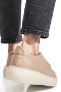 PANTOFI SPORT TAUPE PIELE NATURALA 6S7751