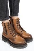 GHETE DAMA PIELE NATURALA MARO TALPA INALTA 3S7789