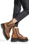 GHETE DAMA PIELE NATURALA MARO TALPA INALTA 3S7789