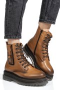 GHETE DAMA PIELE NATURALA MARO TALPA INALTA 3S7789