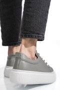 PANTOFI SPORT GRI PIELE NATURALA 2S7721