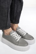 PANTOFI SPORT GRI PIELE NATURALA 2S7721