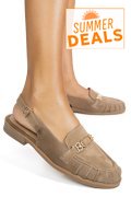 PANTOFI TAUPE PIELE NATURALA INTOARSA AS773746