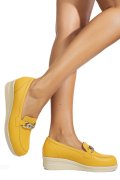 PANTOFI GALBENI PIELE NATURALA 1S77299