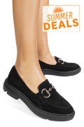 MOCASINI NEGRI PIELE NATURALA INTOARSA 1S77243