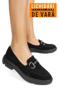 MOCASINI NEGRI PIELE NATURALA INTOARSA 1S77243