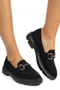 MOCASINI NEGRI PIELE NATURALA INTOARSA 1S77243