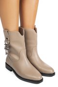 CIZME KHAKI PIELE NATURALA SS77N5010