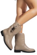 CIZME KHAKI PIELE NATURALA SS77N5010