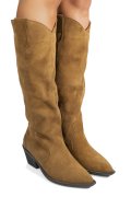 CIZME MARO DESCHIS PIELE NATURALA INTOARSA 4S7786