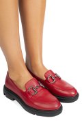MOCASINI ROSII PIELE NATURALA 1S77243