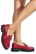 MOCASINI ROSII PIELE NATURALA 1S77243