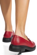 MOCASINI ROSII PIELE NATURALA 1S77243