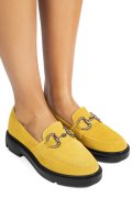 MOCASINI GALBENI PIELE NATURALA INTOARSA 1S77243