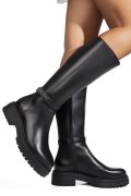 CIZME NEGRE PIELE NATURALA WB405H11