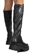 CIZME NEGRE PIELE NATURALA WB401H39