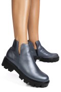 GHETE ALBASTRU SIDEF PIELE NATURALA 0S7724