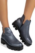 GHETE ALBASTRU SIDEF PIELE NATURALA 0S7724
