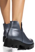 GHETE ALBASTRU SIDEF PIELE NATURALA 0S7724