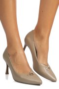 PANTOFI KHAKI PIELE NATURALA GPC10A124