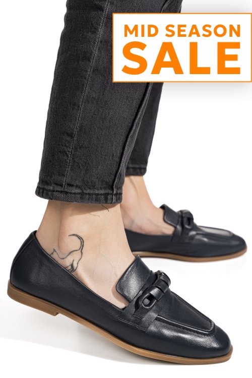 Mocasini bleumarin piele naturala as773093