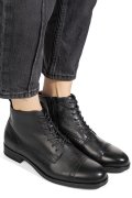 GHETE NEGRE PIELE NATURALA WH060h06