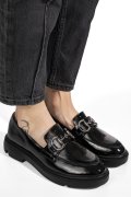 MOCASINI NEGRI PIELE NATURALA LACUITA 1S77243