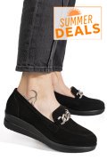 PANTOFI NEGRI PIELE NATURALA INTOARSA 1S77299