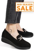 PANTOFI NEGRI PIELE NATURALA INTOARSA 1S77299