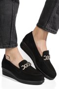 PANTOFI NEGRI PIELE NATURALA INTOARSA 1S77299