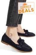 MOCASINI BLEUMARIN PIELE NATURALA INTOARSA AS773093