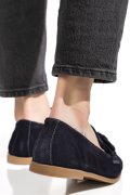 MOCASINI BLEUMARIN PIELE NATURALA INTOARSA AS773093