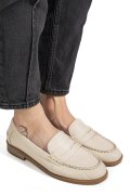 MOCASINI BEJ PIELE NATURALA AS77190