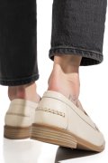 MOCASINI BEJ PIELE NATURALA AS77190