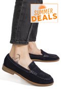 MOCASINI BLEUMARIN PIELE NATURALA INTOARSA AS773741