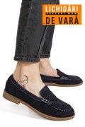 MOCASINI BLEUMARIN PIELE NATURALA INTOARSA AS773741