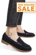 MOCASINI BLEUMARIN PIELE NATURALA INTOARSA AS773741
