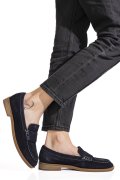 MOCASINI BLEUMARIN PIELE NATURALA INTOARSA AS773741