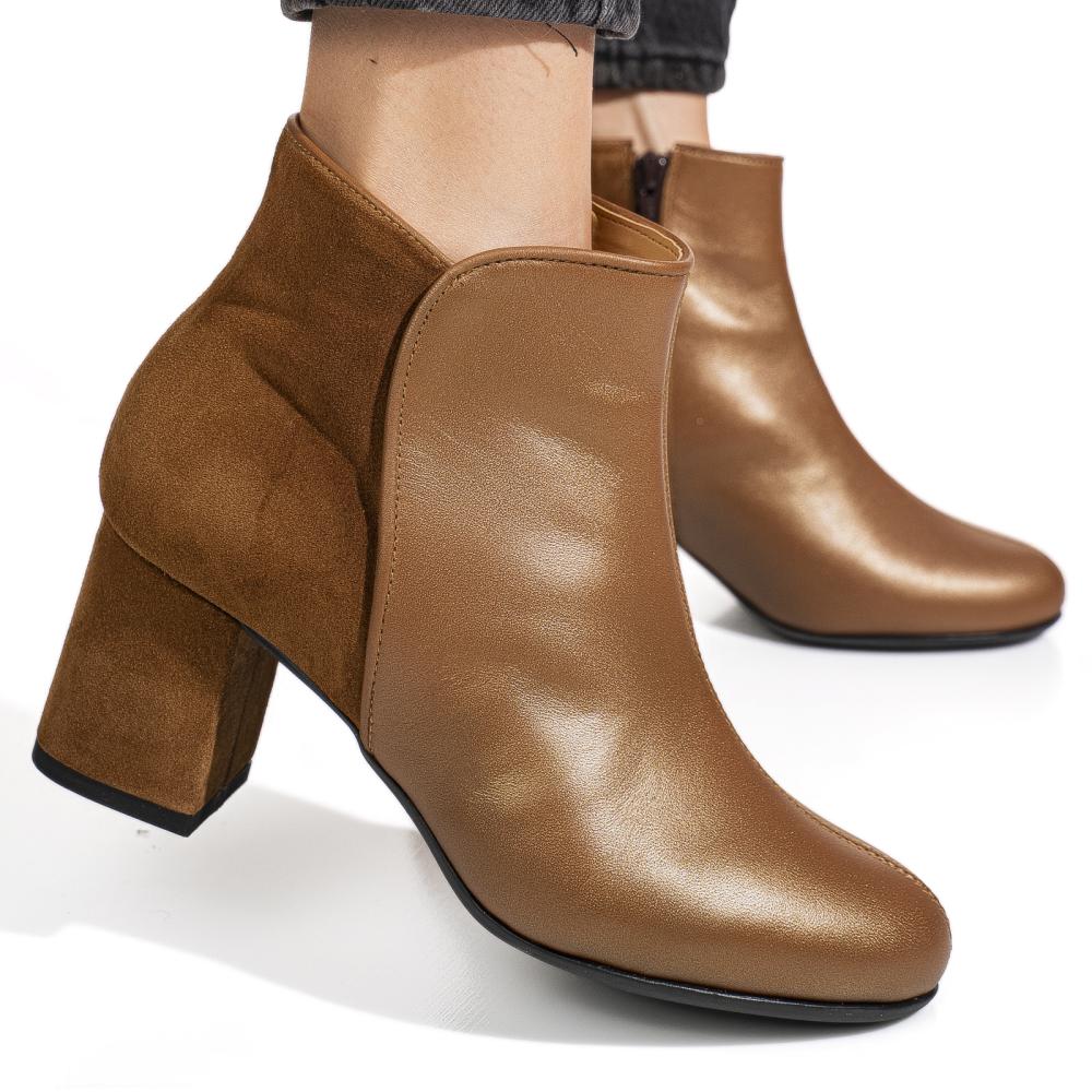 Botine dama cu toc mic