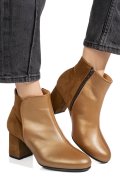BOTINE DAMA PIELE NATURALA MARO 7S7721B