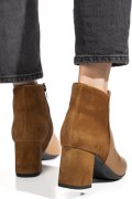 BOTINE DAMA PIELE NATURALA MARO 7S7721B