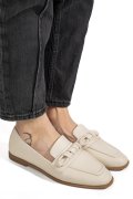 MOCASINI CREM PIELE NATURALA AS773093