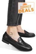 MOCASINI NEGRI PIELE NATURALA AS77190