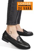 MOCASINI NEGRI PIELE NATURALA AS77190