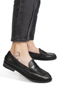 MOCASINI NEGRI PIELE NATURALA AS77190