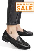 MOCASINI NEGRI PIELE NATURALA AS77190