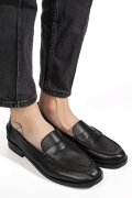 MOCASINI NEGRI PIELE NATURALA AS77190